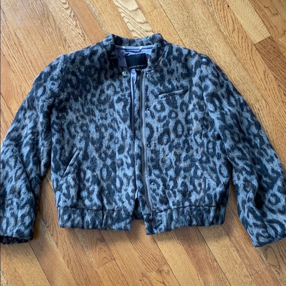 Banana Republic Moto Bomber Jacket - Picture 1 of 4